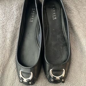 Ralph Lauren, black flats